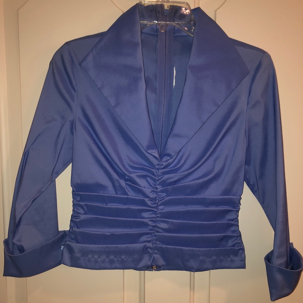 Tadashi Blue Dress Shirt